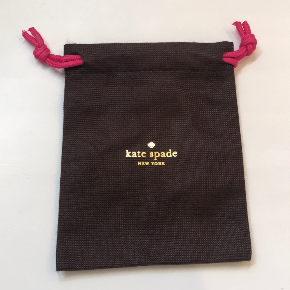 Kate Spade Small Dust Bag, Brown and Gold